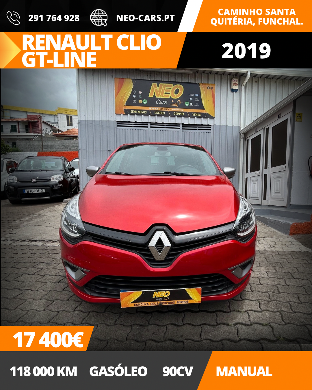 2019 Renault Clio GT-LINE