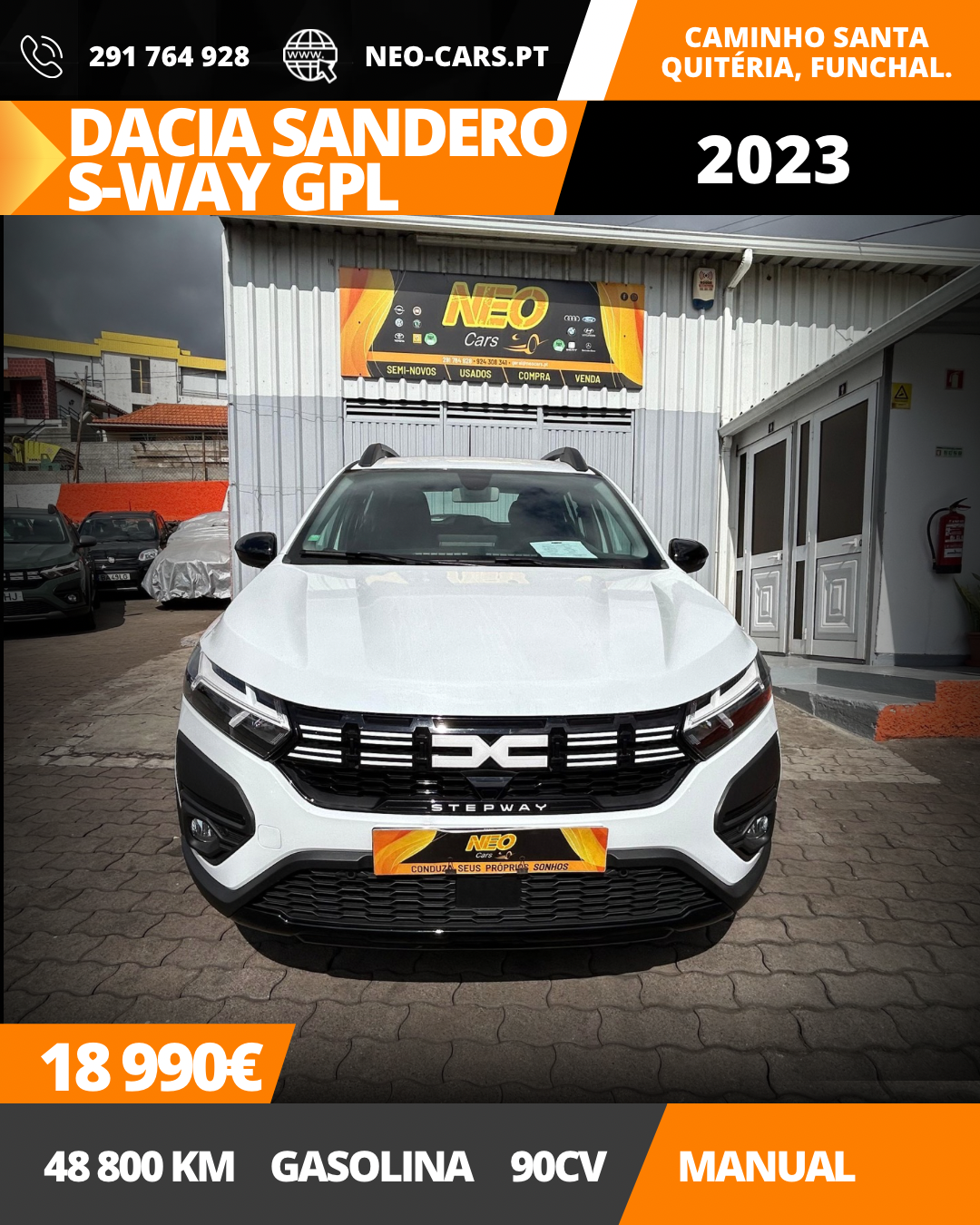 2023 Dacia Sandero S-Way GPL